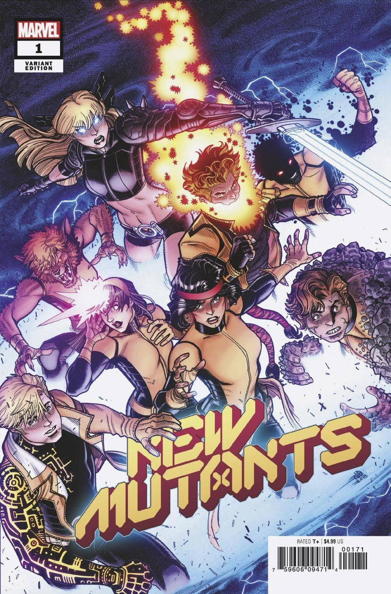NEW MUTANTS VOL 4 #1  BRADSHAW VAR DX