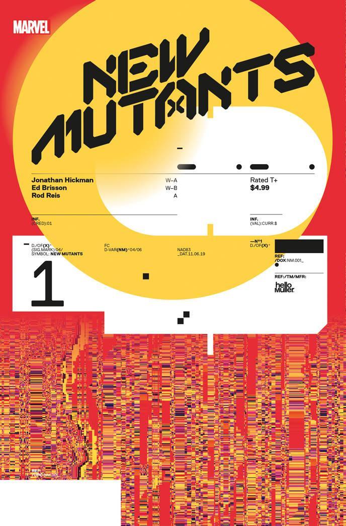 NEW MUTANTS VOL 4 #1  MULLER DESIGN VAR DX