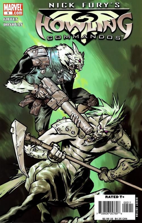 NICK FURY HOWLING COMMANDOS #5