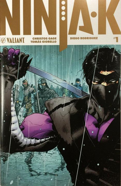 NINJA-K #1 GOLD LOGO VARIANT CHRISTOS GAGE - Kings Comics