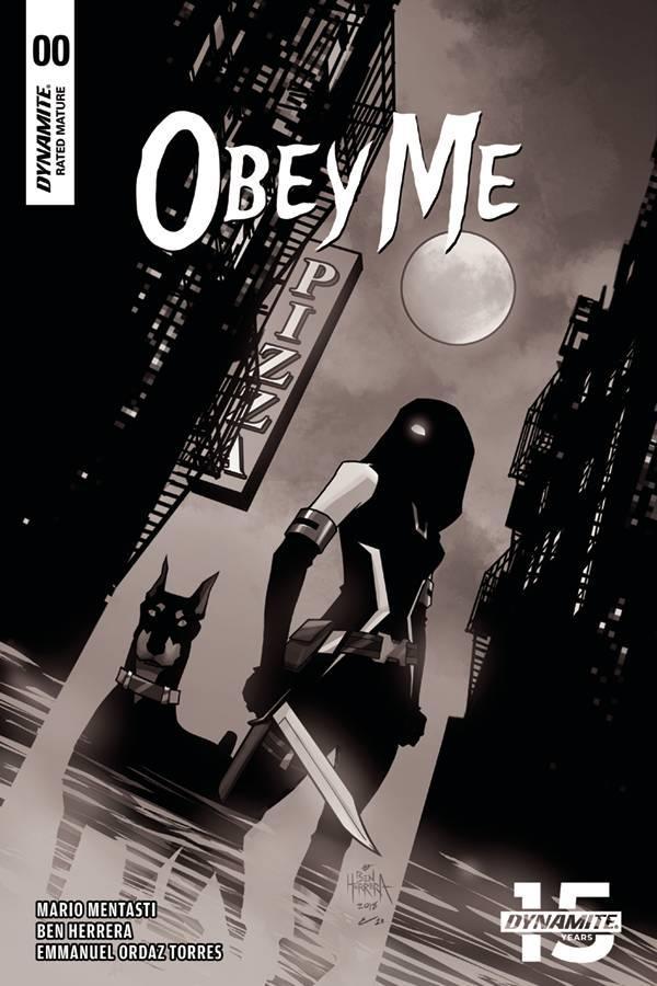 OBEY ME #0 10 COPY HERRERA B&W A INCV