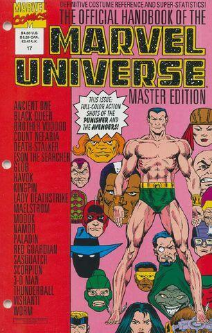 OFFICIAL HANDBOOK OF THE MARVEL UNIVERSE MASTER EDITION (1990) #17
