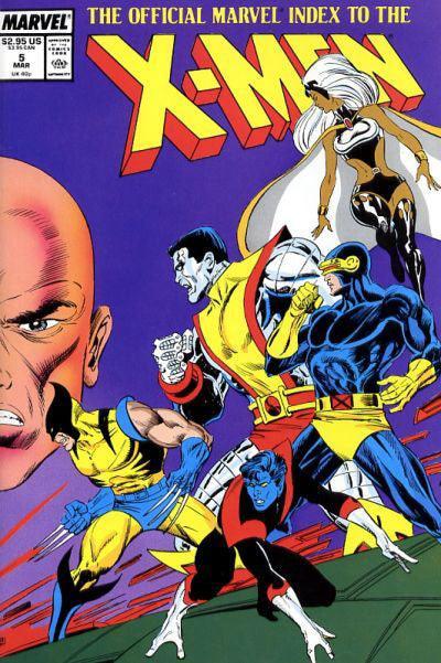 OFFICIAL MARVEL INDEX TO THE X-MEN (1987) #5 - Kings Comics