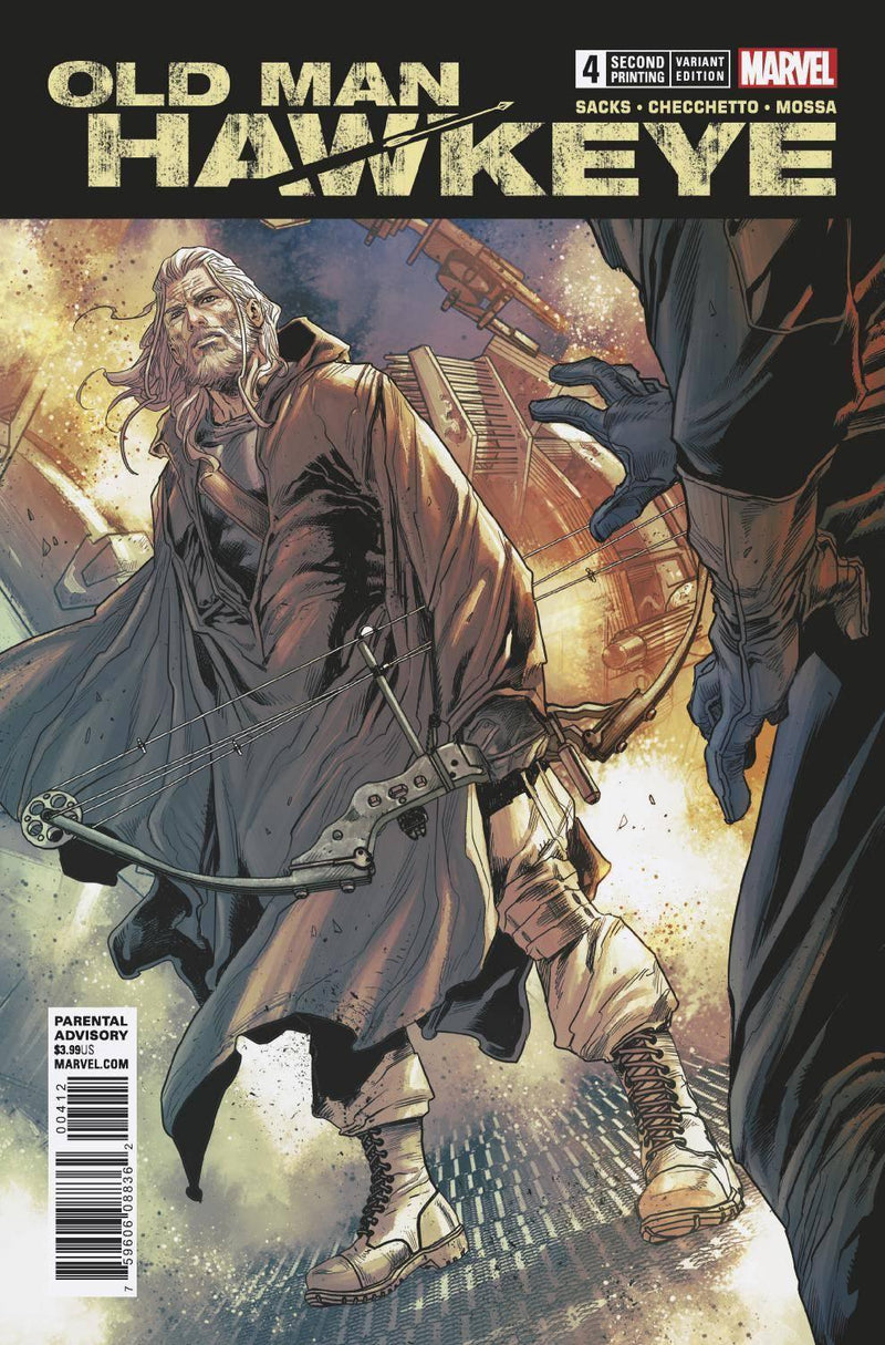 OLD MAN HAWKEYE #4 2ND PTG CHECCHETTO VAR