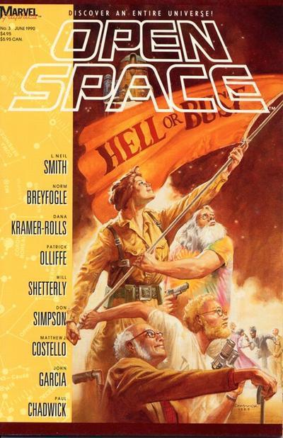 OPEN SPACE (1989) SET OF FOUR - Kings Comics