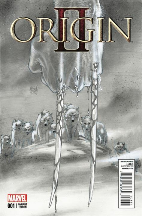 ORIGIN II #1 KUBERT SKETCH VAR