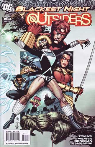OUTSIDERS VOL 4 #25 (BLACKEST NIGHT)