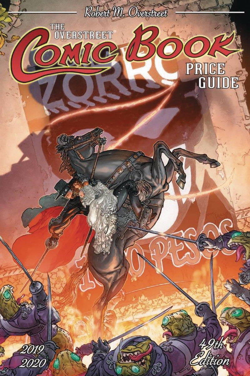 OVERSTREET COMIC BK PG HC VOL 49 HALL OF FAME ZORRO