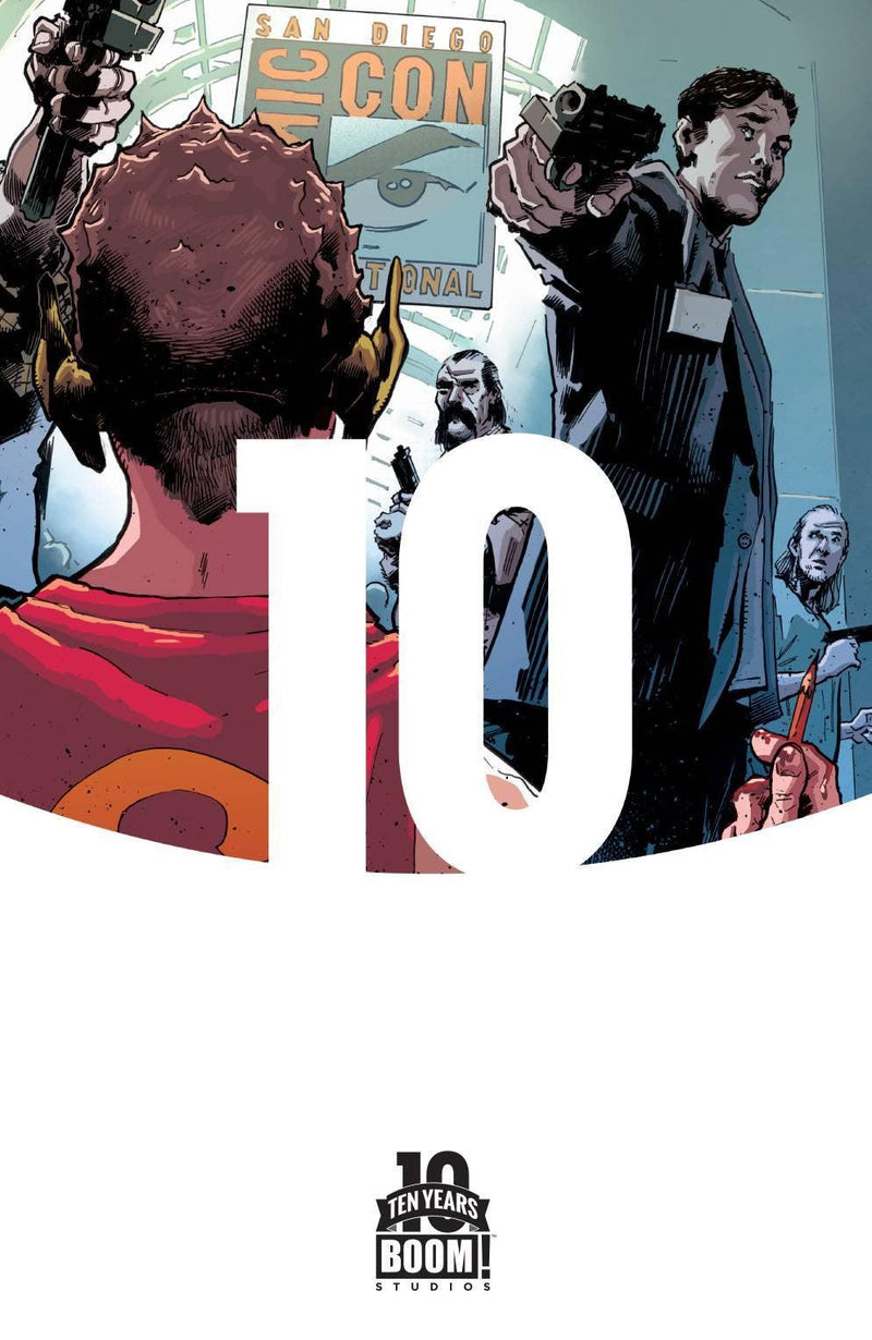 PALMIOTTI BRADY BIG CON JOB #1 10 YR INCV HAIRSINE VA