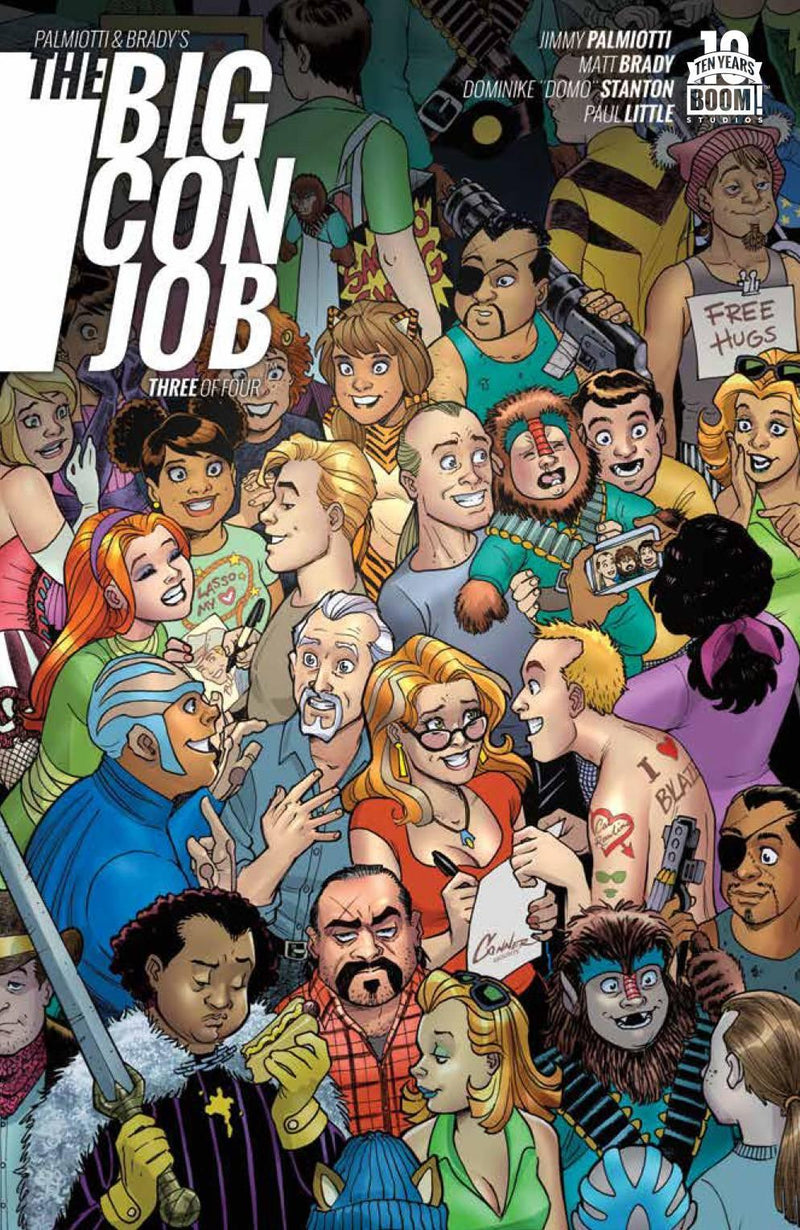 PALMIOTTI BRADY BIG CON JOB #3