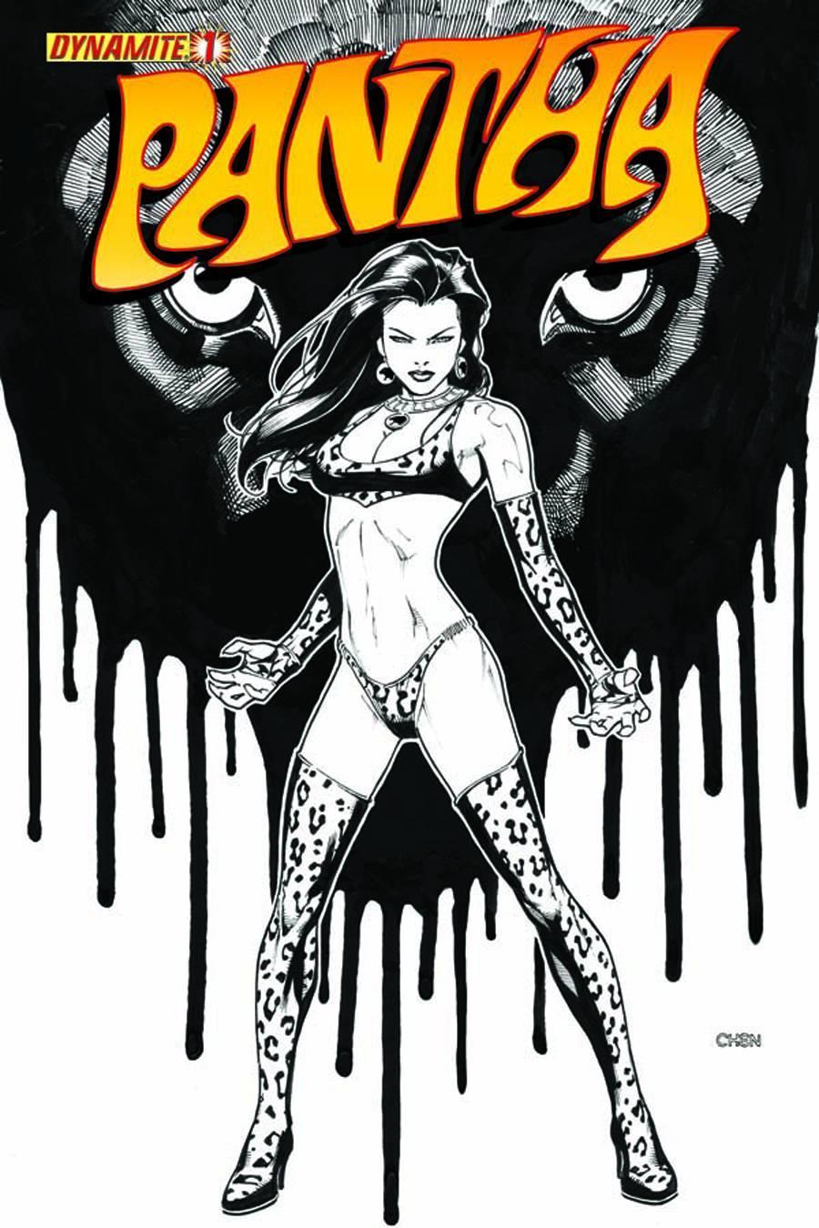 PANTHA VOL 2 #1 15 COPY CHEN B&W INCV - Kings Comics