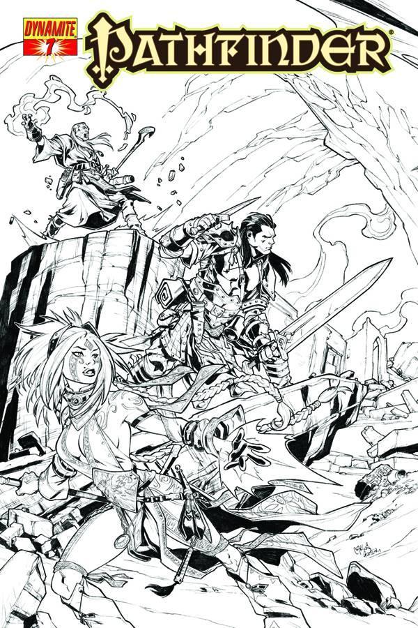 PATHFINDER #7 15 COPY GOMEZ B&W INCV - Kings Comics