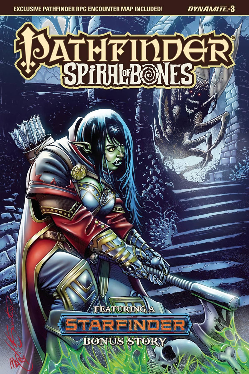 PATHFINDER SPIRAL OF BONES #3 CVR A SANTUCCI