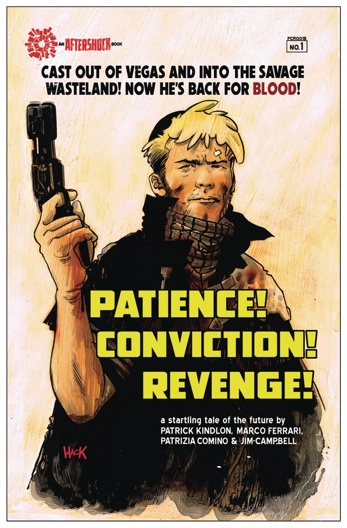 PATIENCE CONVICTION REVENGE #1 CVR B HACK - Kings Comics