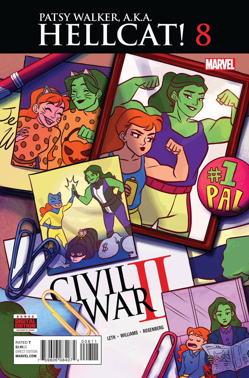PATSY WALKER AKA HELLCAT #8 CW2
