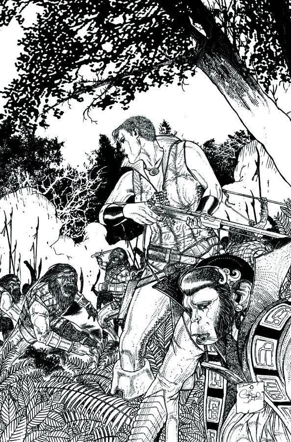 PLANET OF THE APES #15 15 COPY INCV MAGNO - Kings Comics