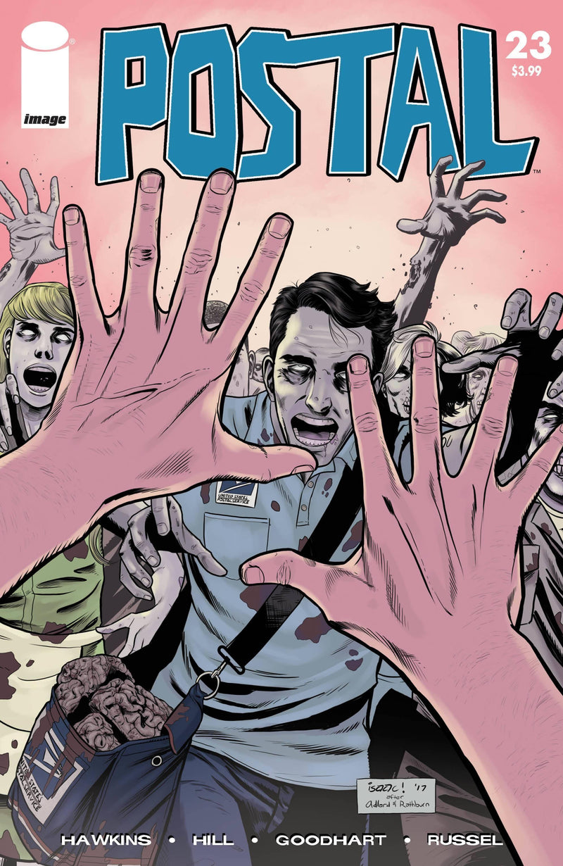 POSTAL #23 CVR B WALKING DEAD #51 TRIBUTE VAR