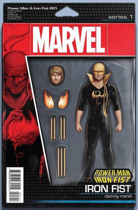 POWER MAN AND IRON FIST VOL 3 #1 IF ACTION FIGURE VAR