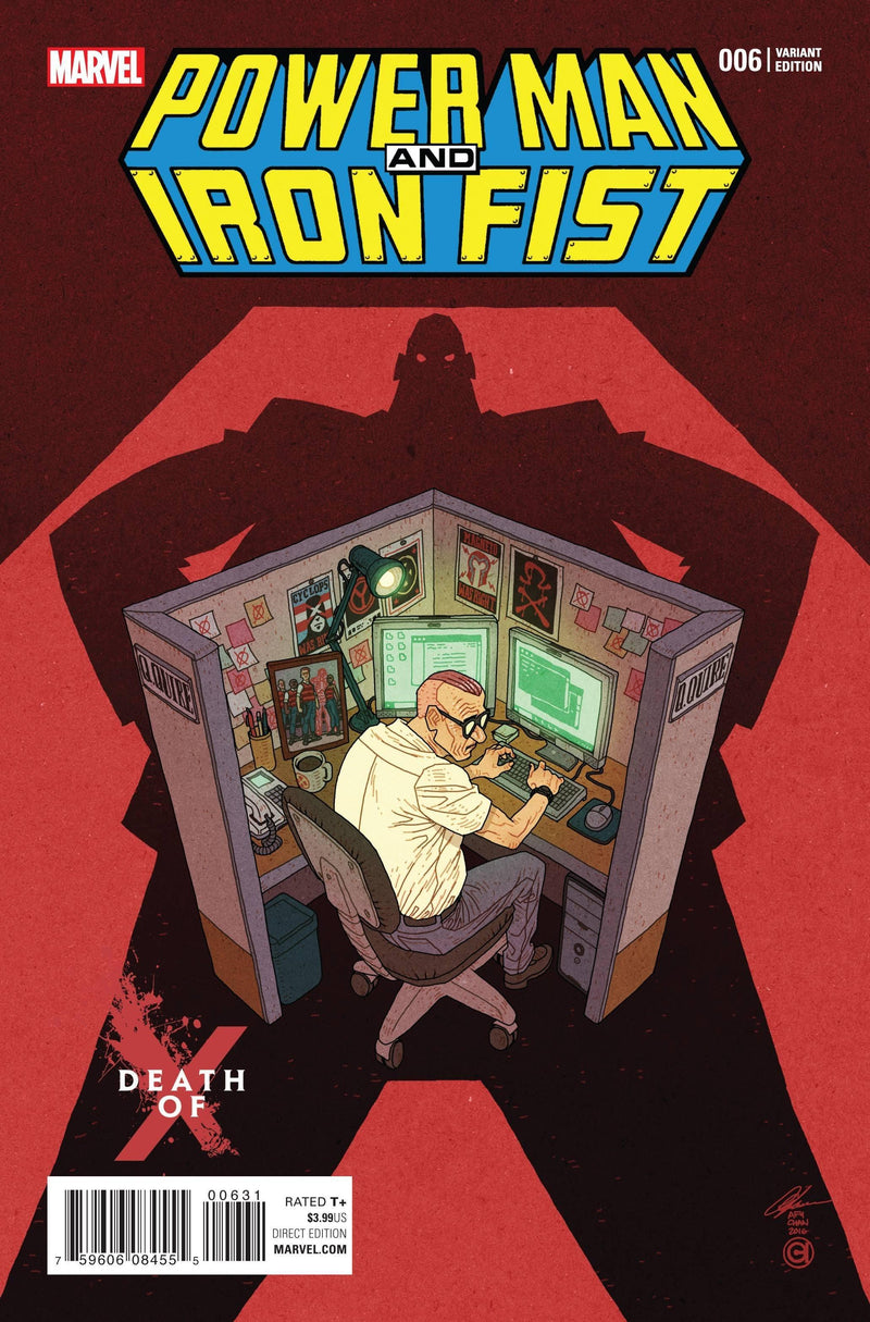 POWER MAN AND IRON FIST VOL 3 #6 CHAN DEATH OF X VAR CW2