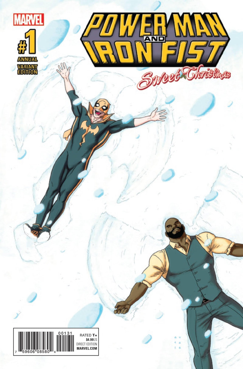 POWER MAN AND IRON FIST VOL 3 (2016) SWEET CHRISTMAS ANNUAL #1 (ONE SHOT) ANKA VAR