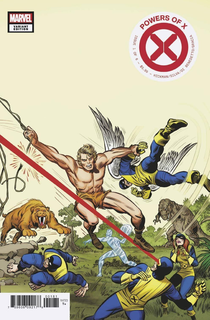 POWERS OF X #1 KIRBY HIDDEN GEM VAR