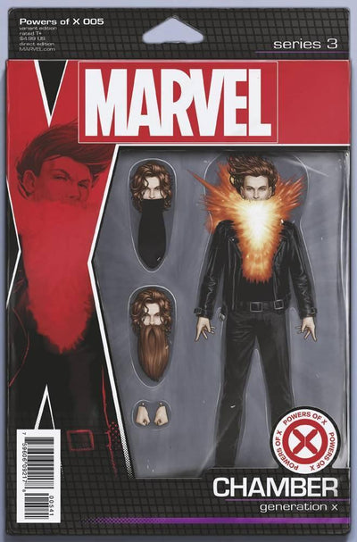 POWERS OF X #5 CHRISTOPHER ACTION FIGURE VAR