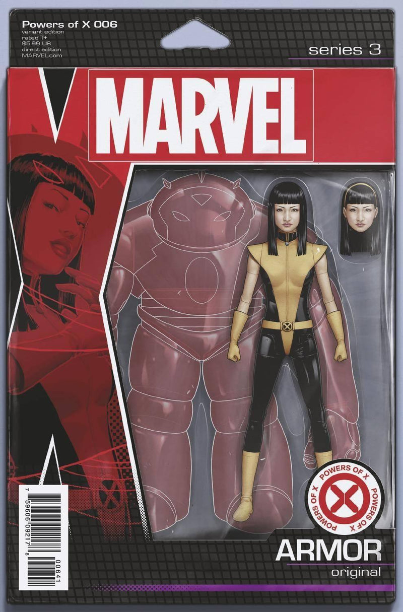 POWERS OF X #6 CHRISTOPHER ACTION FIGURE VAR