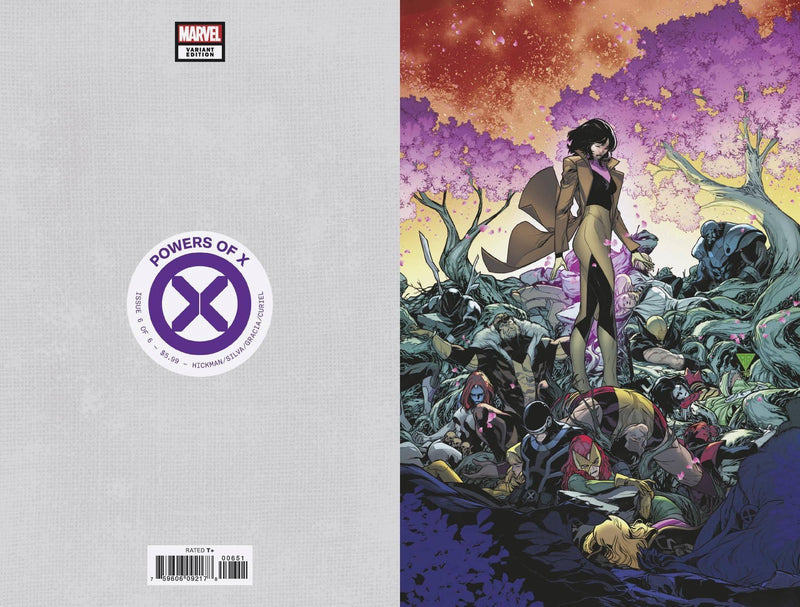 POWERS OF X #6 SILVA VIRGIN VAR