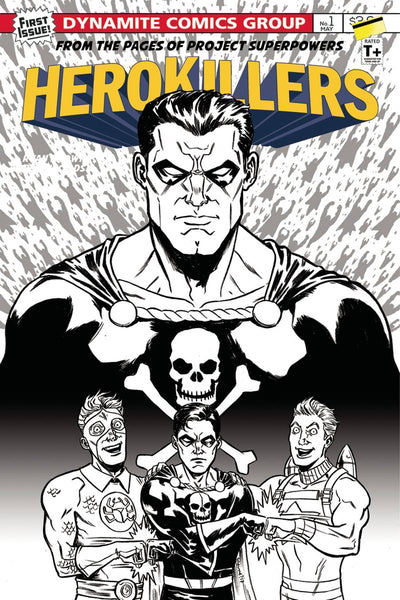 PROJECT SUPERPOWERS HERO KILLERS #1 10 COPY INCV