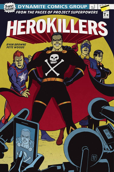 PROJECT SUPERPOWERS HERO KILLERS #1 15 COPY INCV