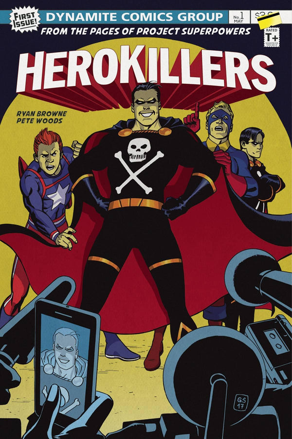 PROJECT SUPERPOWERS HERO KILLERS #1 15 COPY INCV