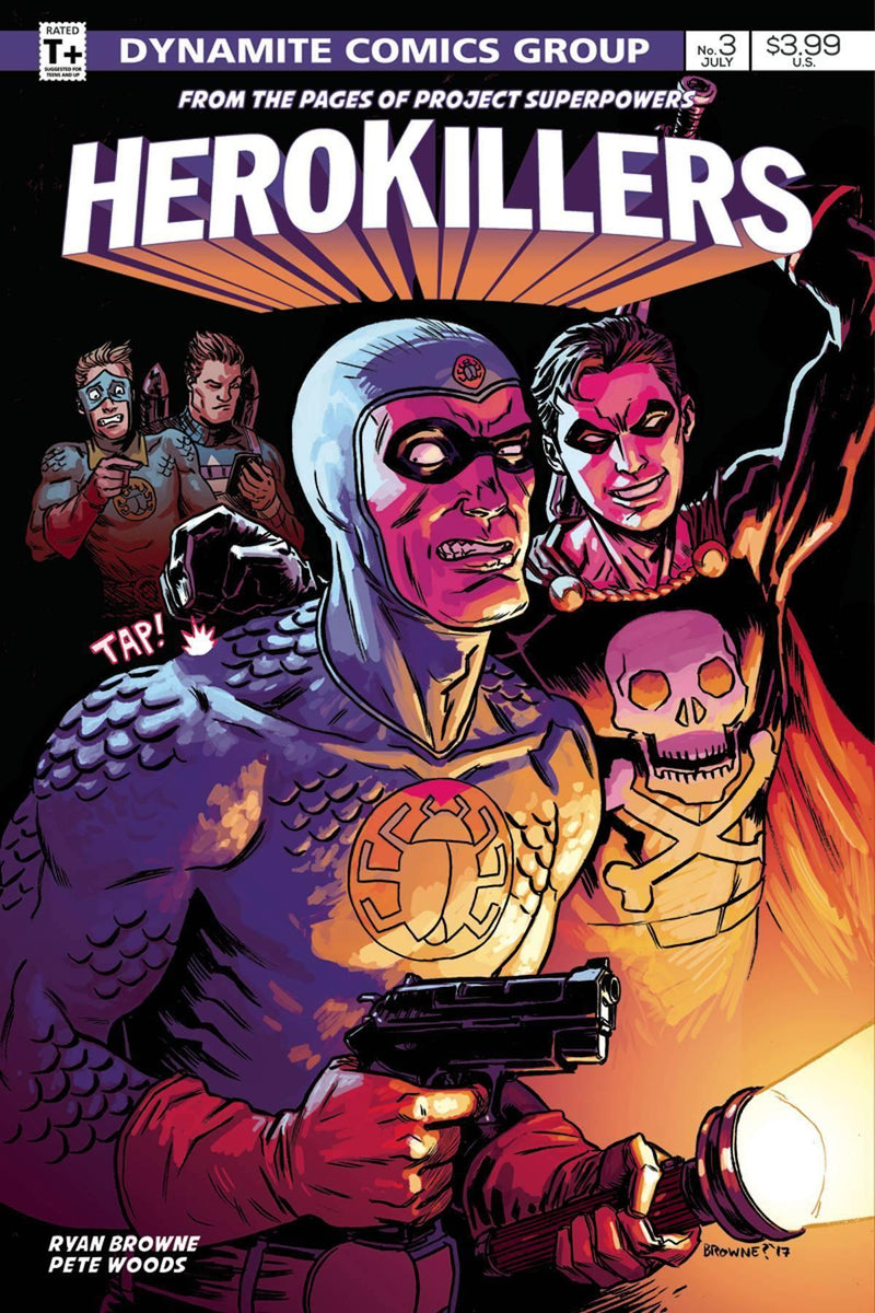 PROJECT SUPERPOWERS HERO KILLERS #3 10 COPY INCV