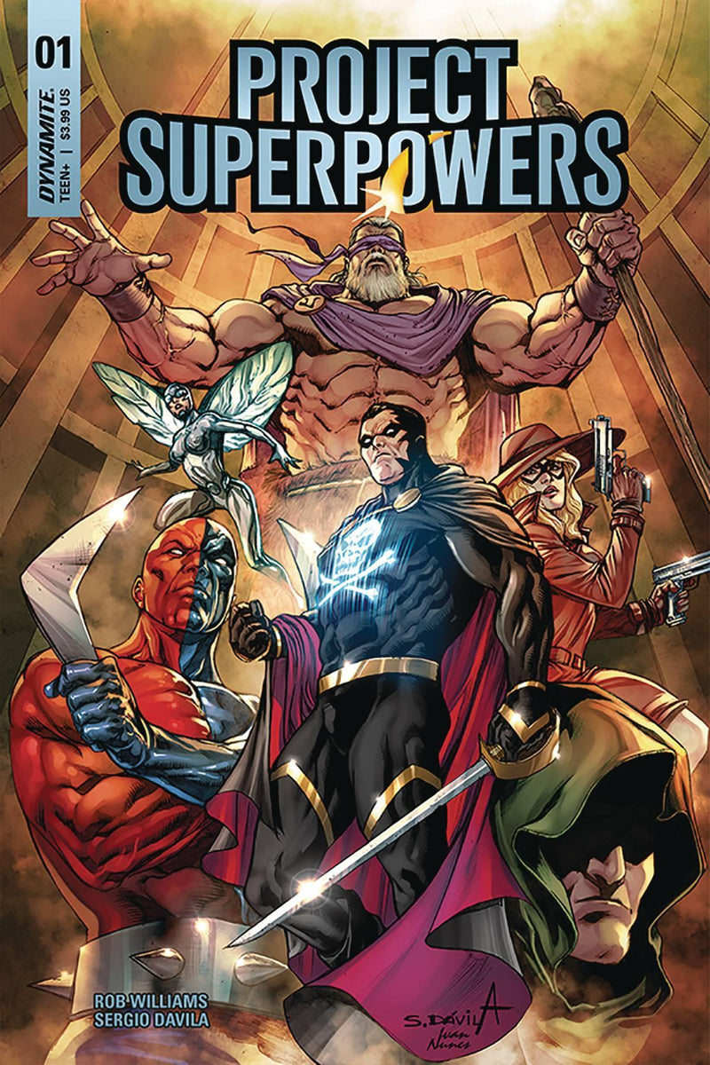 PROJECT SUPERPOWERS VOL 3 #1 CVR G DAVILA