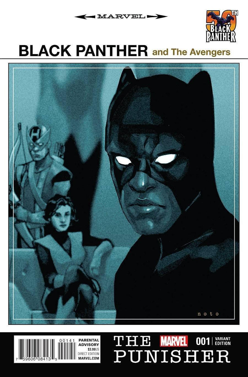 PUNISHER (2016) #1 BLACK PANTHER 50TH ANNIV VAR