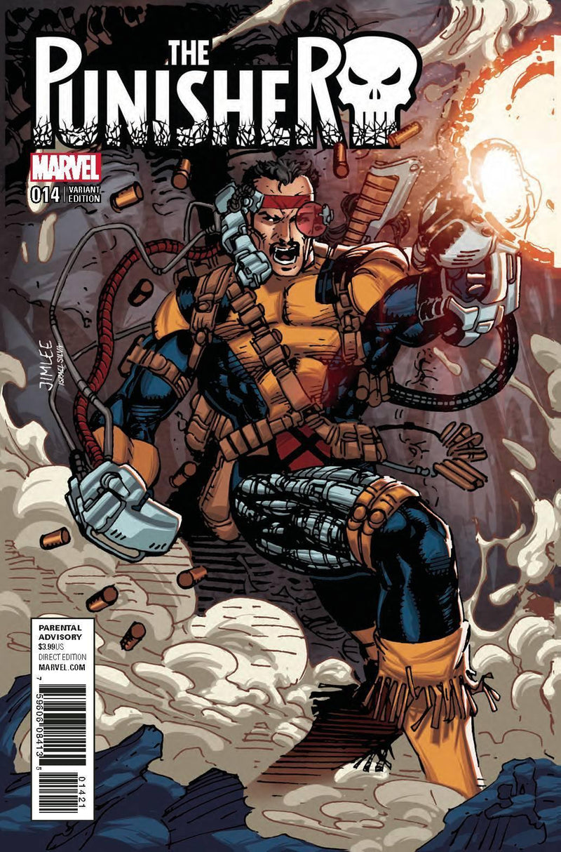PUNISHER (2016) #14 X-MEN CARD VAR