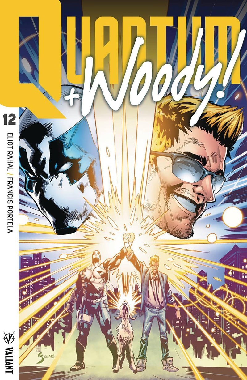 QUANTUM & WOODY VOL 4 #12 CVR B ULTRA FOIL SHAW