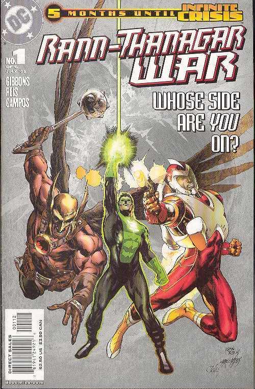 RANN THANAGAR WAR #1 2ND PTG