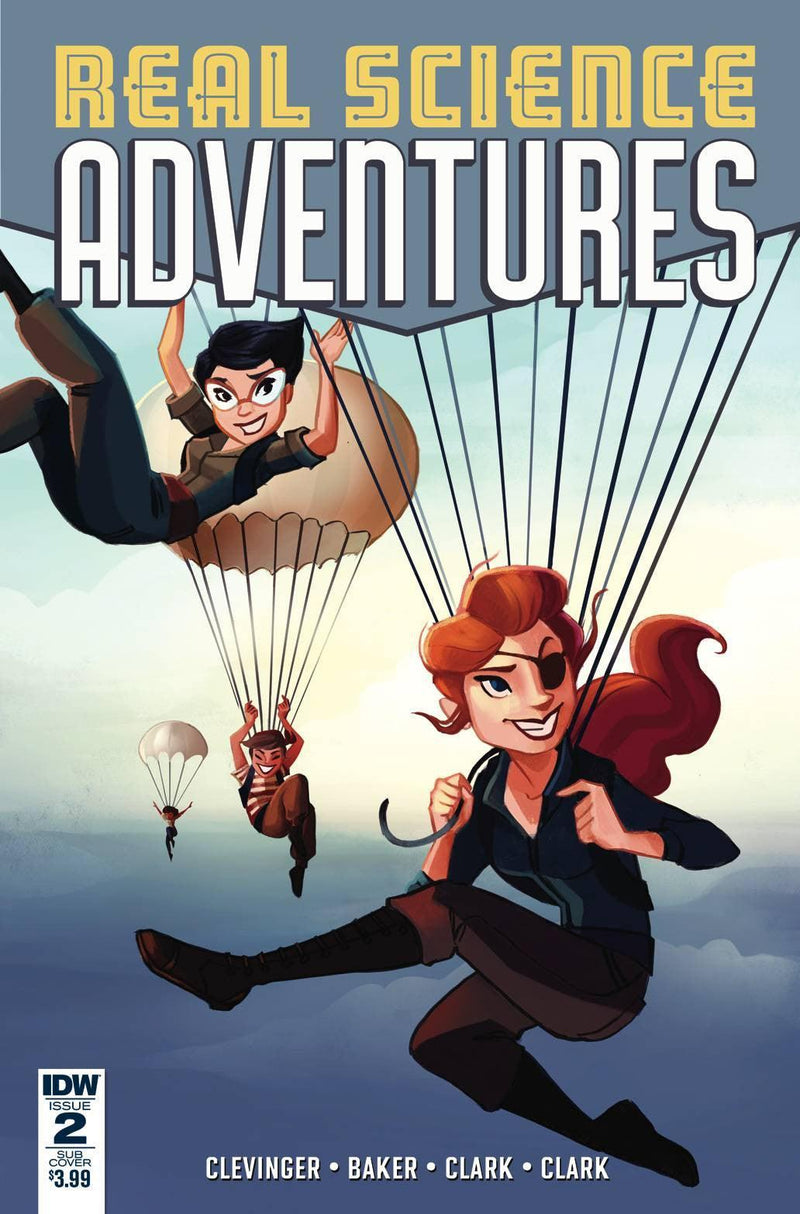 REAL SCIENCE ADVENTURES FLYING SHE-DEVILS #2 SUBSCRIP