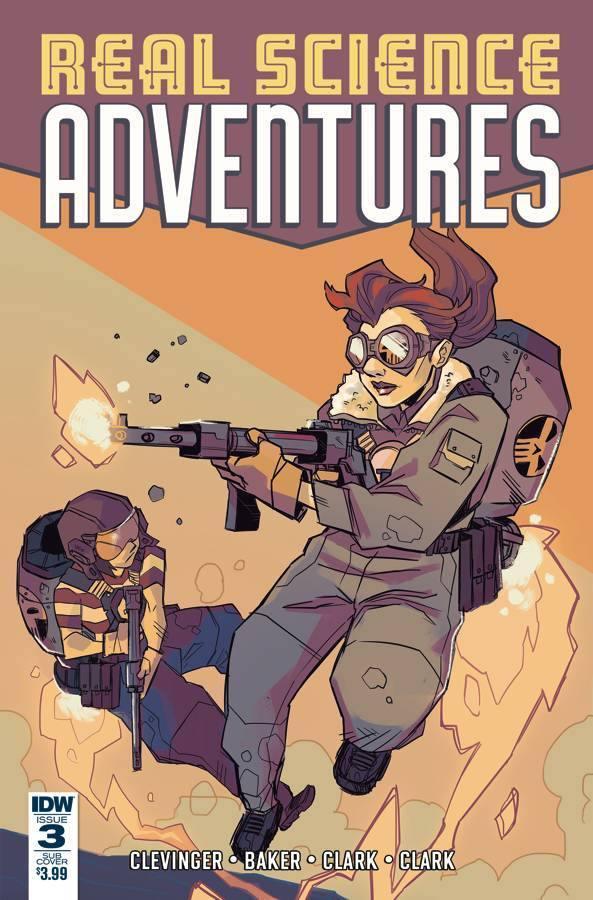 REAL SCIENCE ADVENTURES FLYING SHE-DEVILS #3 SUBSCRIP