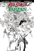 RED SONJA TARZAN #3 CVR E 10 COPY GEOVANI B&W INCV - Kings Comics