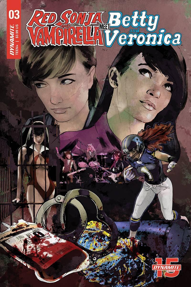 RED SONJA VAMPIRELLA BETTY VERONICA (2019) #3 CVR E STAGGS