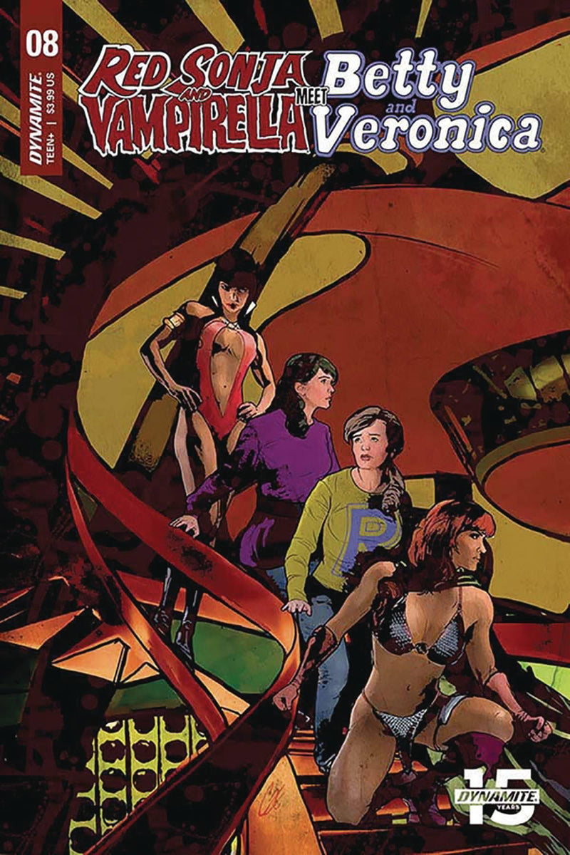 RED SONJA VAMPIRELLA BETTY VERONICA (2019) #8 CVR E STAGGS