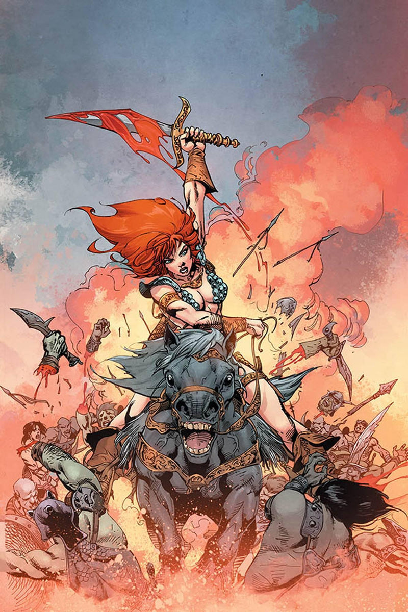 RED SONJA VOL 8 #10 11 COPY CASTRO VIRGIN FOC INCV