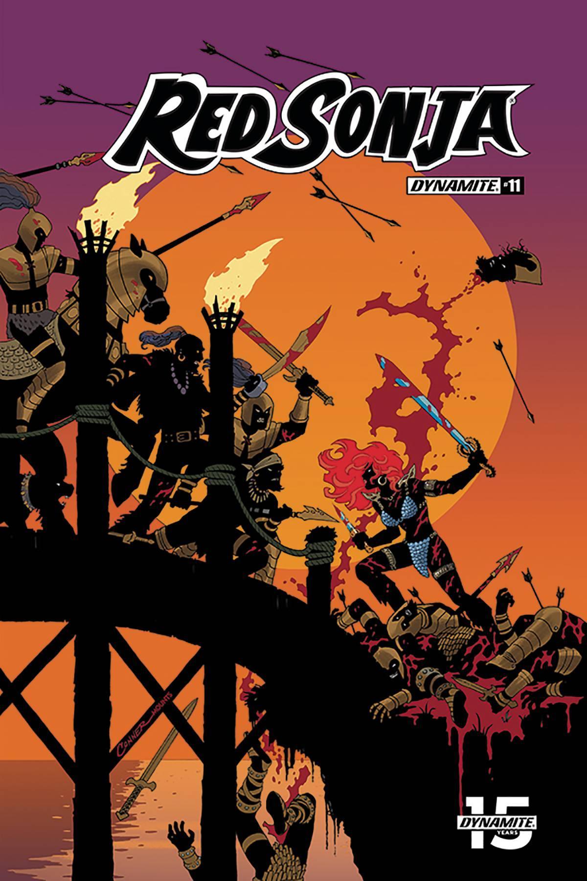 RED SONJA VOL 8 #11 CVR A CONNER & MOUNTS - Kings Comics