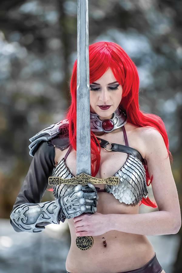 RED SONJA VOL 8 #14 15 COPY COSPLAY VIRGIN FOC INCV