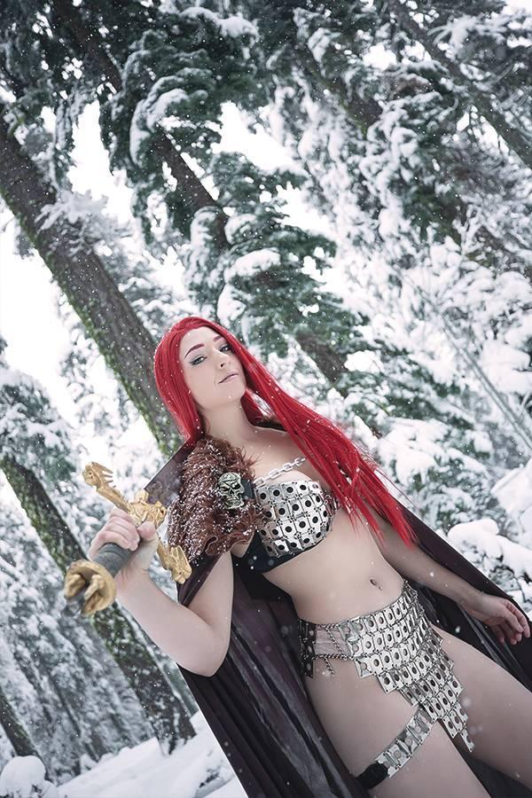 RED SONJA VOL 8 #8 15 COPY COSPLAY VIRGIN FOC INCV