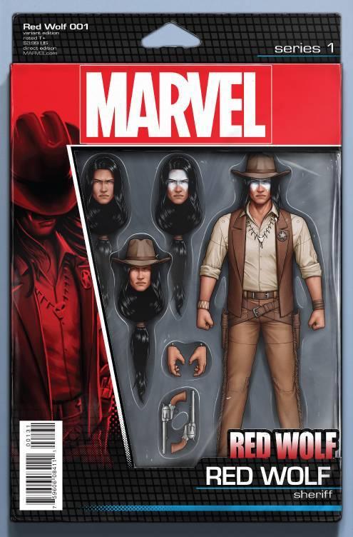 RED WOLF #1 CHRISTOPHER ACTION FIGURE VAR
