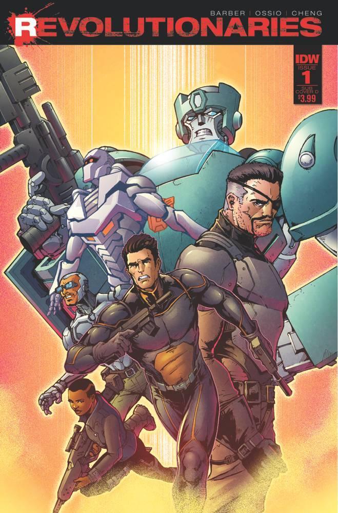 REVOLUTIONARIES #1 SUBSCRIPTION VAR D