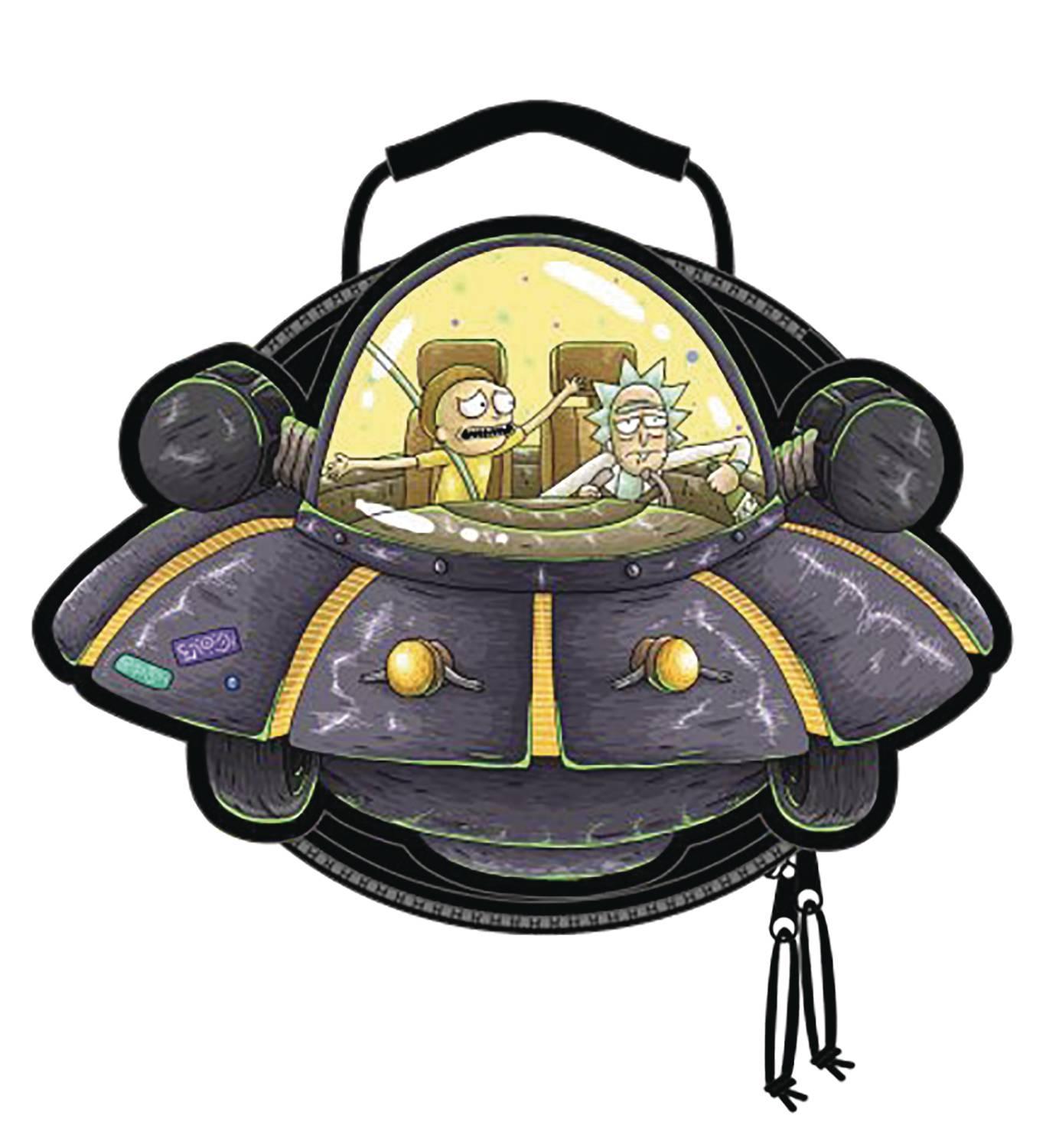 RICK AND MORTY SPACESHIP DIE CUT LUNCH BOX - Kings Comics