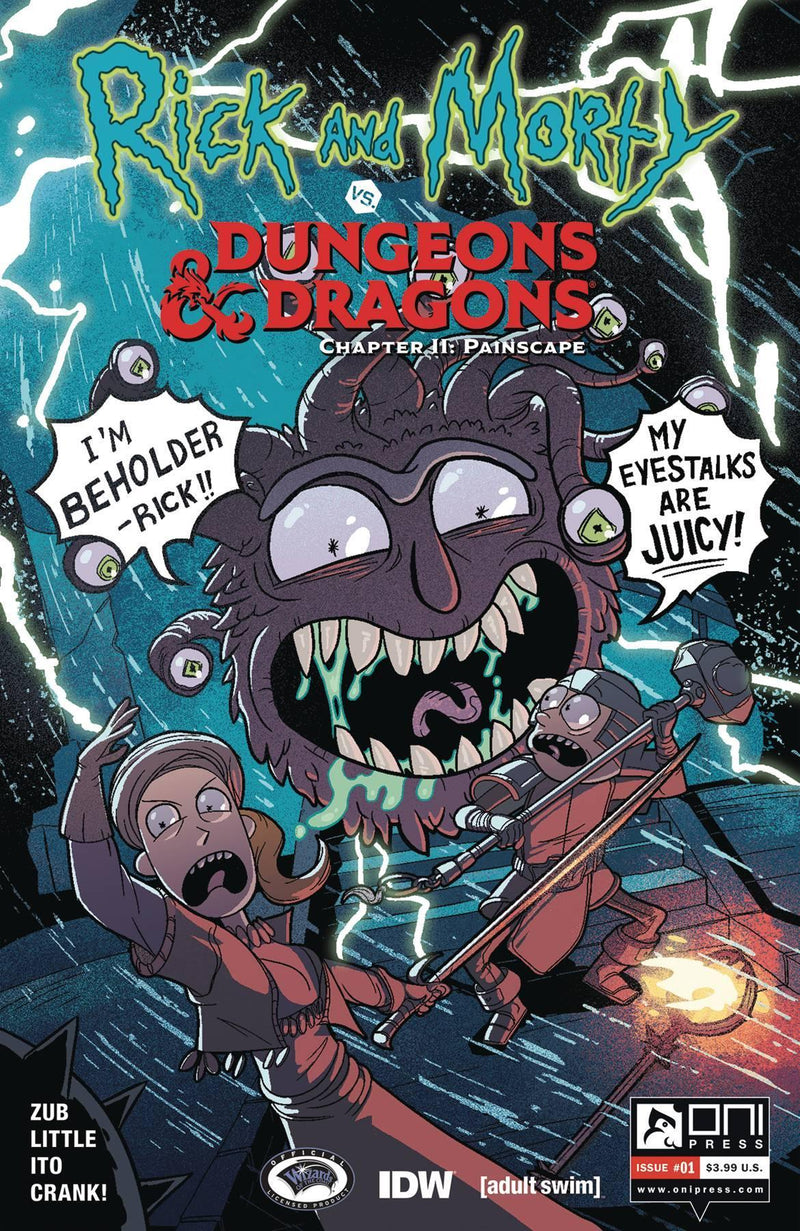 RICK & MORTY VS D&D II PAINSCAPE #1 CVR B ZUB